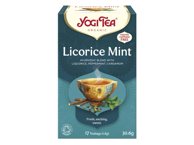 Yogi Tea Licorice Mint Økologisk - (6 stk.) | Catering - Drycker - The | GameStuff