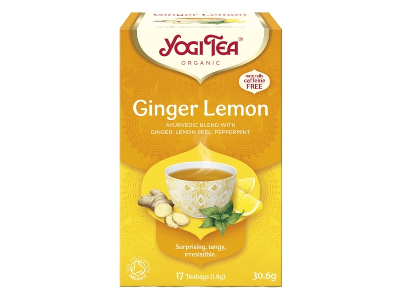 Yogi Tea Inkivääri Sitruuna Luomu - (6 kpl)