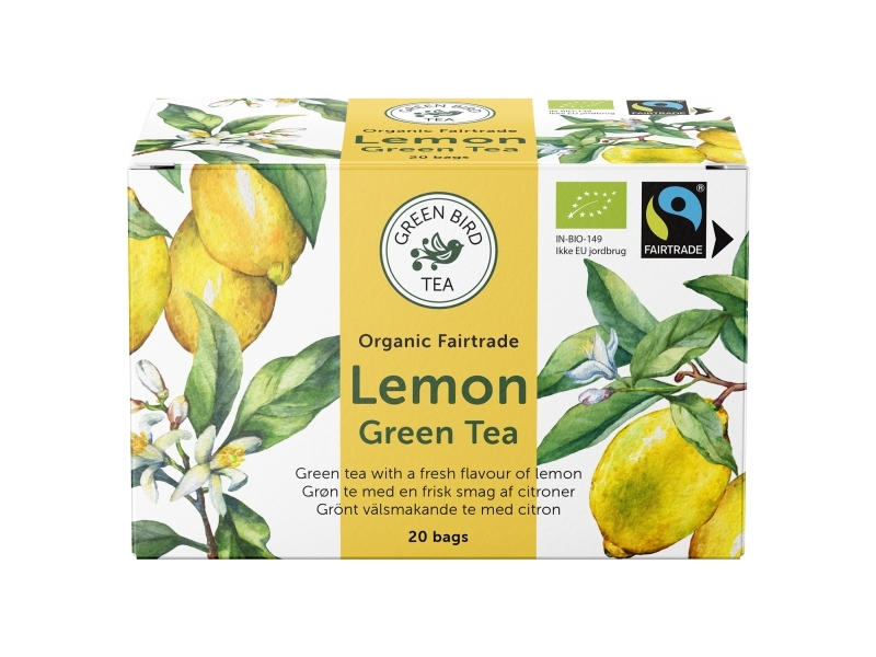 GBT Sitruuna Vihreä Tee Luomu Reilun kaupan - (8 kpl)