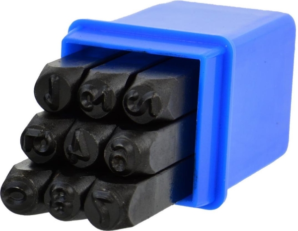 Geko Numerator Numbers 6mm/9el (50)