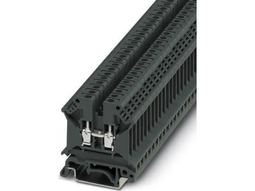 Phoenix Contact Skinne-Tudslutblok 2-Polet 4Mm2 32A 800V Mørkegrå Tb 4 I Essential (3246324)