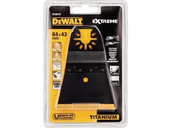 Dewalt Multitool - 64Mm (2-1/2"") Klinge