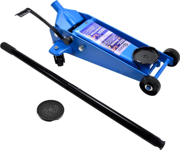 Geko hydraulisk donkraft type frog 3.5T med fodpedal (G01063)