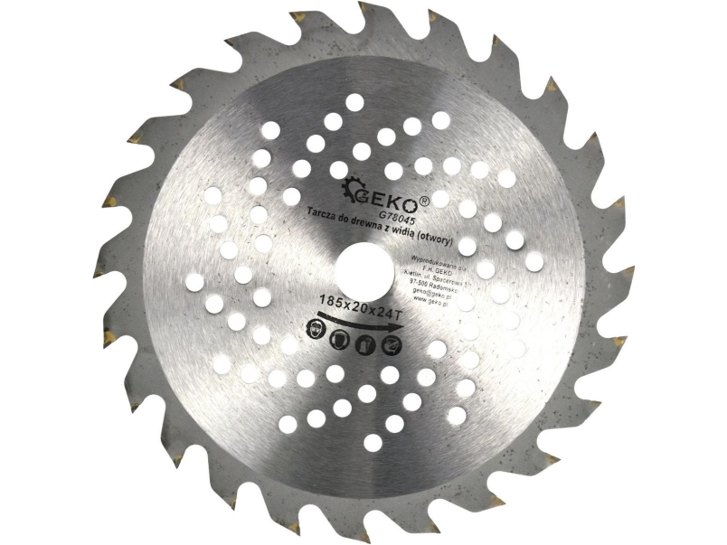 Geko Tr&auml;skiva 185x20x24T(h&aring;l)(100)