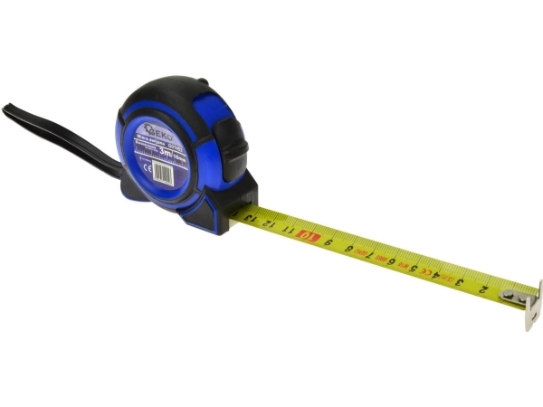 Geko rullende målebånd 3m x 16mm dobbeltsidet dobbeltsidet (14/140)