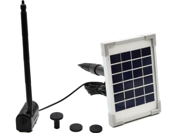 Geko solcellepumpe til damme 2w (10) G81471