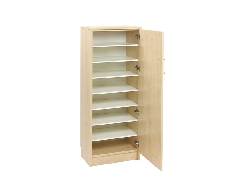 Sova Kissen- Und Wolldecken-Schrank Aus Birkensperrholz
