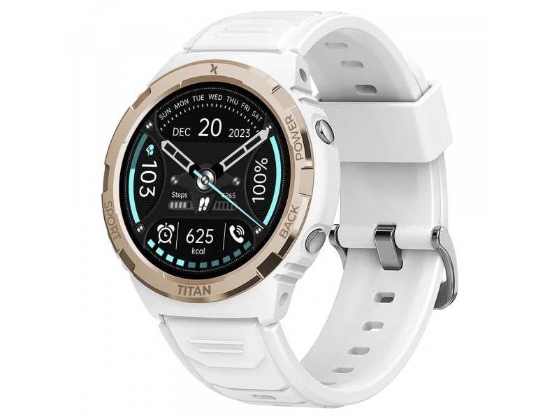 Smartwatch Maxcom Fw100 Titan Valkiria Biały (Maxcomfw100wite)