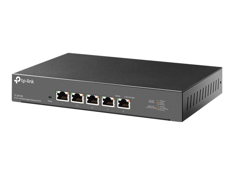 Tp-Link Tl-Sx105, Unmanaged, 10G Ethernet (100/1000/10000), Wandmontage