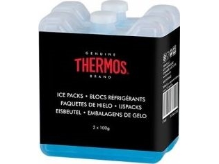 Termos køleelement til termotaske blå 2x100 g