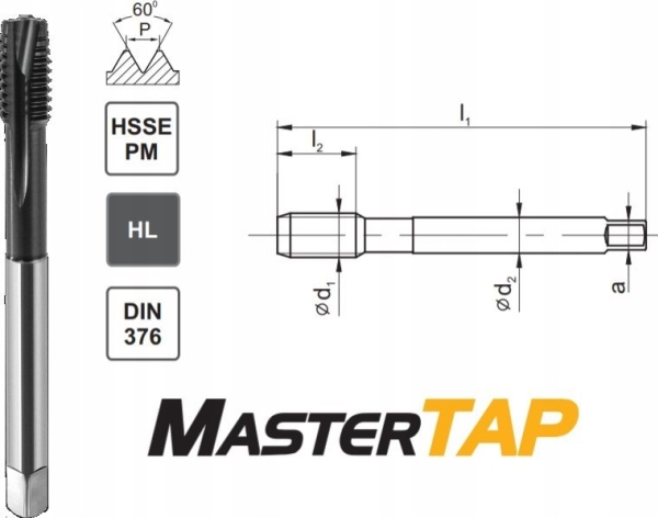 Fanar Tapp M16x1,5 Din-374B (6H) Hsse-Pm Hl Mastertap
