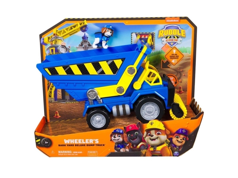 Rubble & Crew Legetøjsbil m. Lys/Lyd - Deluxe Wheeler Dump Truck