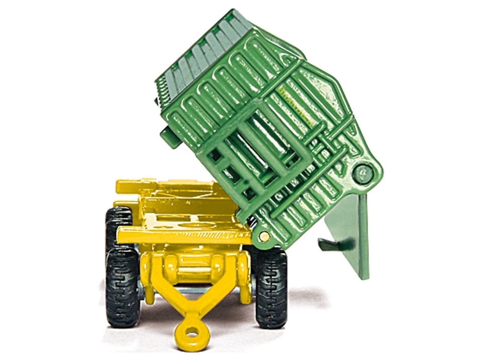 Siku 1:87 John Deere With Front Loader And Trailer