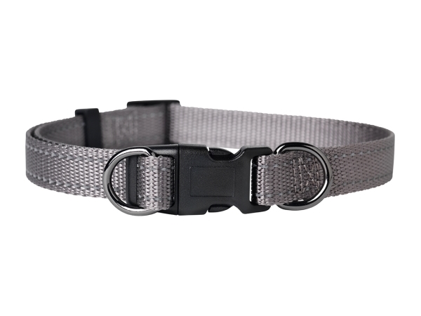 Dogman Just. Halsb Iris Grå 35-50Cm