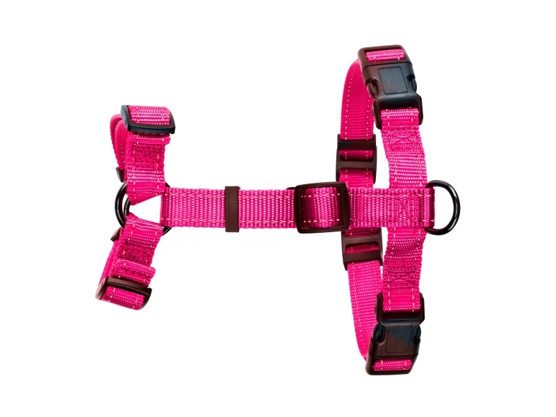 Dogman H-sele Iris rosa 25mm