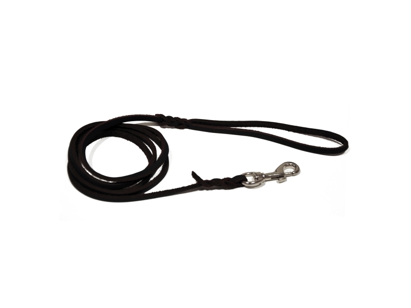 Dogman Läderkoppel Lina Svart 180cm | Sällskapsdjur - Hund - Hundkoppel | GameStuff