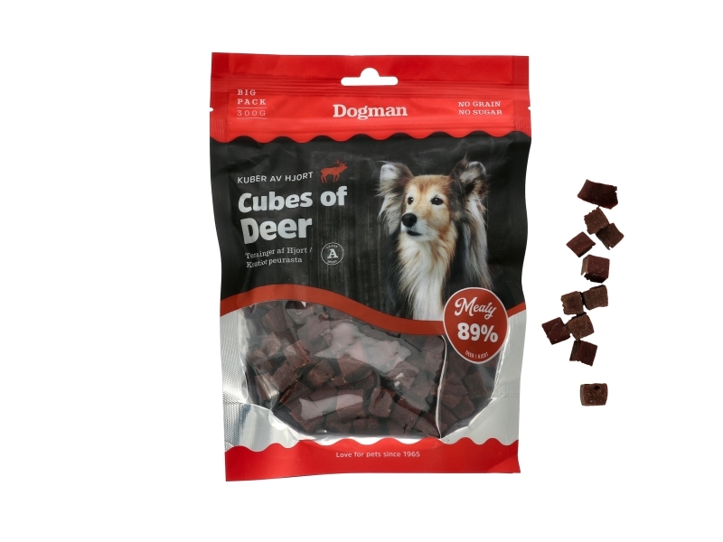 DOGMAN Kuber av hjort 300g
