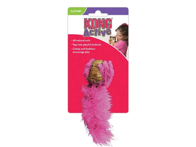 Kong Kattleksak Cork Ball Mix 18cm | Sällskapsdjur - Katt - Katt leksaker | GameStuff