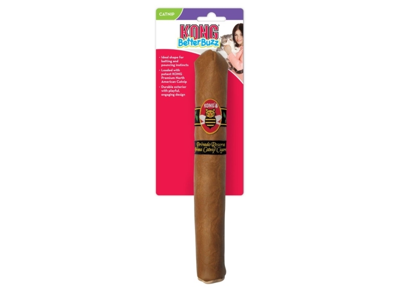 Kong Kattleksak Better Buzz Cigar Brun 22cm