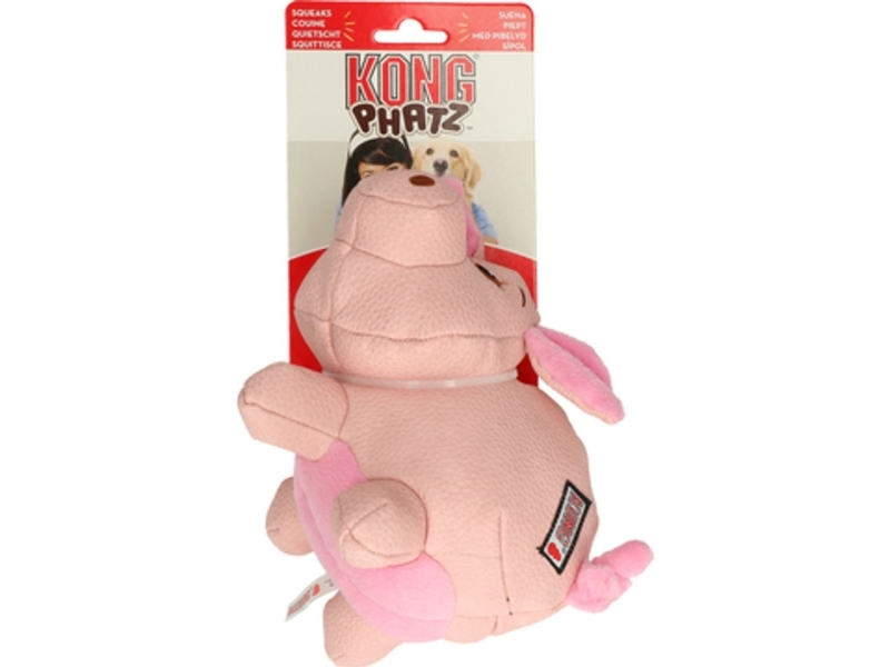 Kong Spielzeug Phatz Pig Rosa S 12Cm