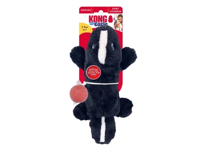 Kong Leksak Cozie Pocketz Skunk 29cm