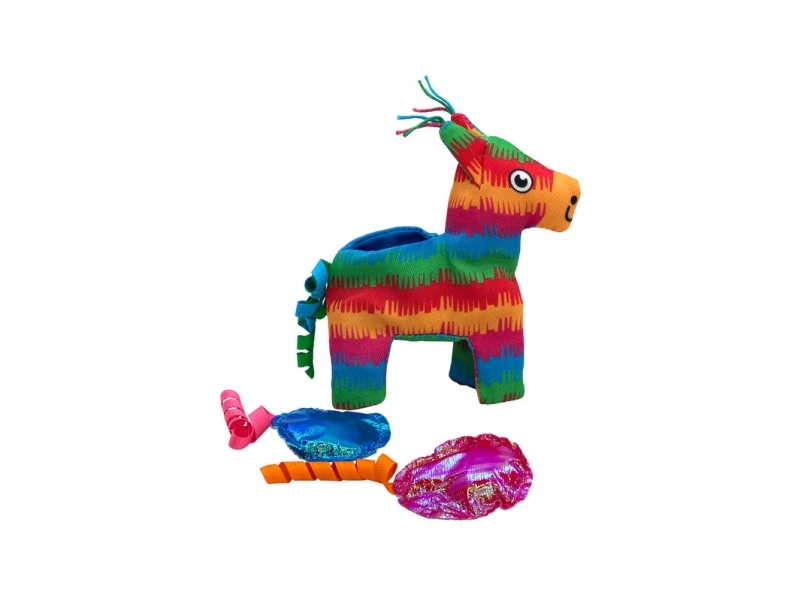 Kong Kattelegetøj Pull-A-Partz Piñata Flerfarvet 18cm