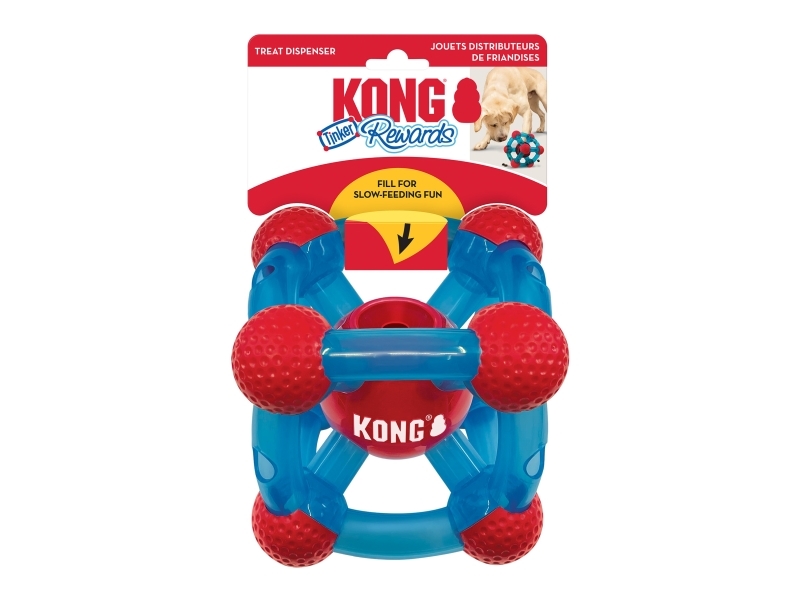 Kong Leksak Rewards Tinker Blå M/l 23cm
