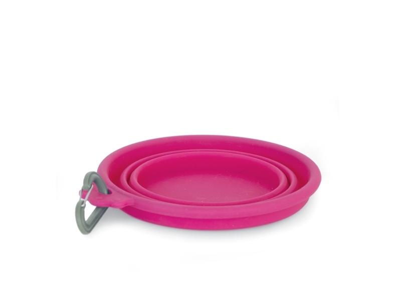 DOGMAN Rejseskål soft Phlox 760ml 17cm