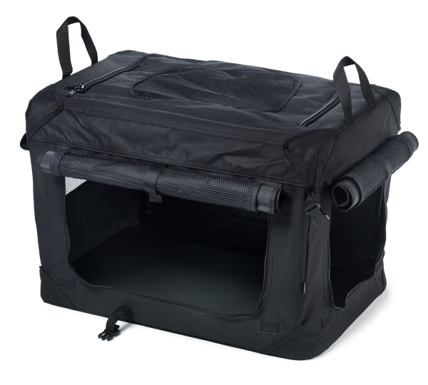 Dogman Milou Canvas Crate Black Medium 60x42x42cm