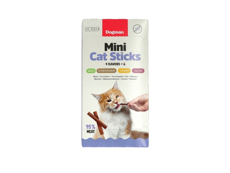 Dogman Cat Sticks Mini 48g | Sällskapsdjur - Katt - Kattgodis | GameStuff