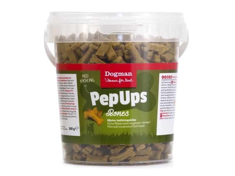 Dogman Pep Ups Knochen 500G