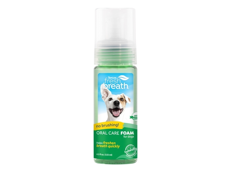 Tropiclean Fresh Breath Mint Foam 133Ml