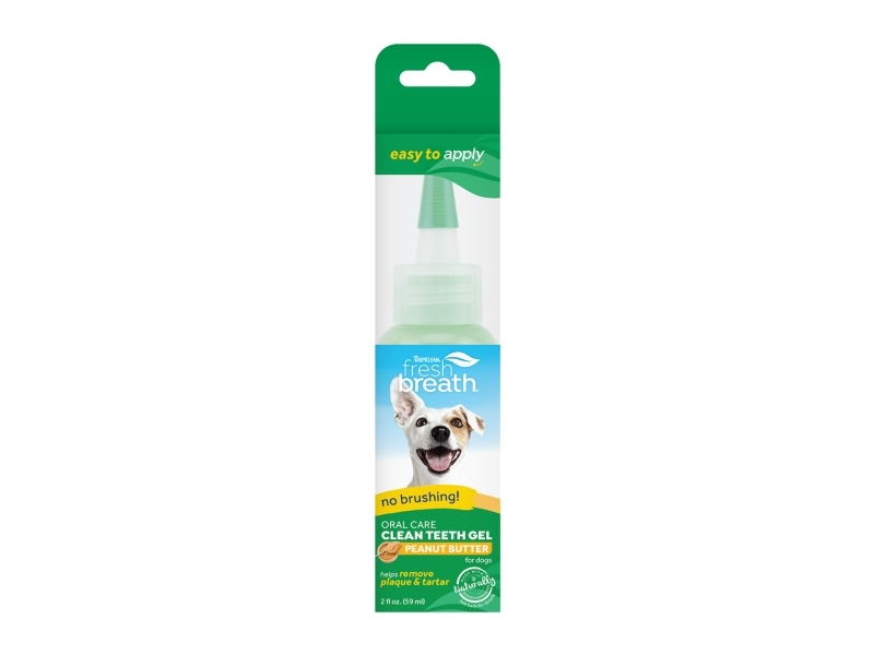 Tropiclean Oral Care Clean Teeth Gel Peanut Butter 59Ml