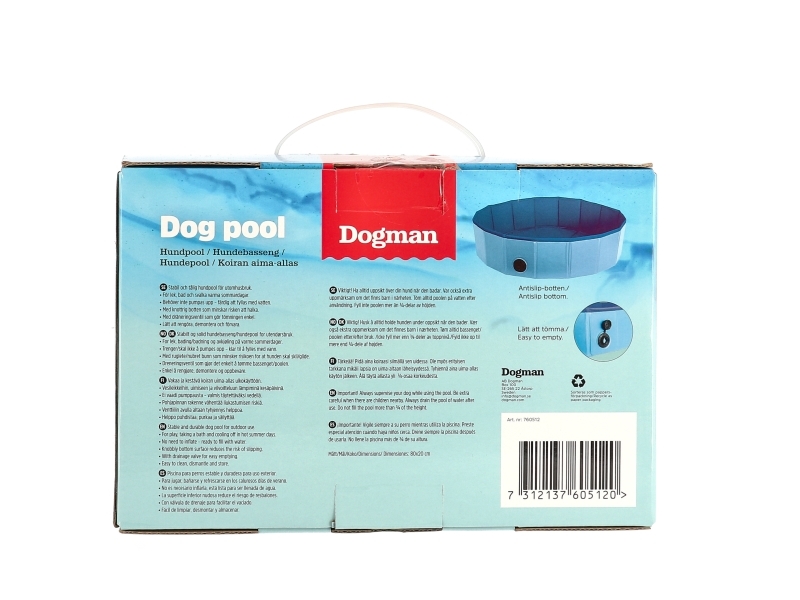 Dogman Hundpool 120cm 120cm | Sällskapsdjur - Hund - Andra tillbehör | GameStuff