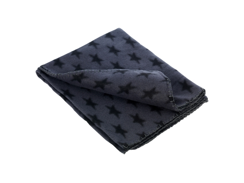 Dogman Fleeceplaid Star Grå 100x70cm 100cm