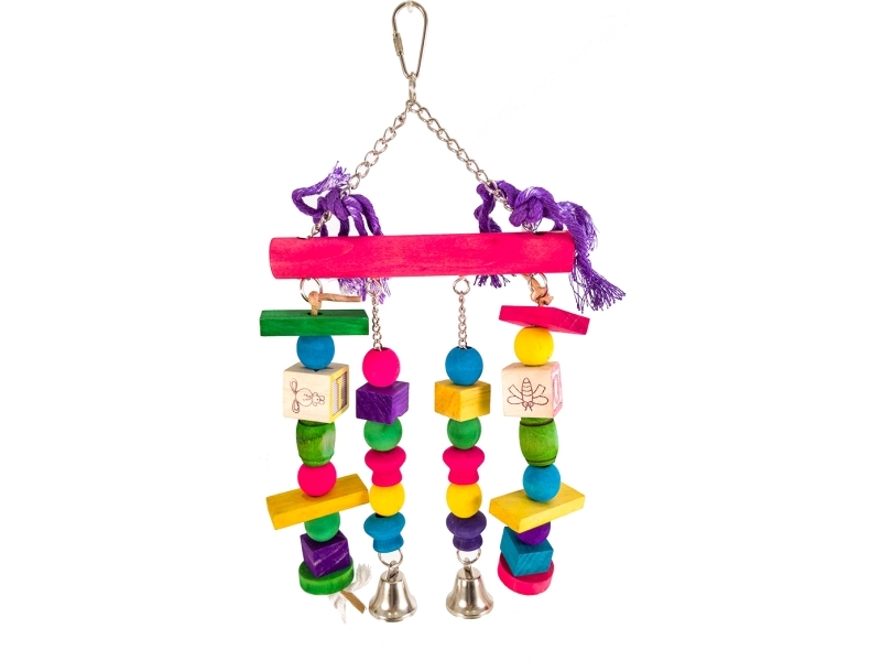 Dogman Fågelleksak Ekko 34cm | Sällskapsdjur - Fågel - Burar och tillbehör | GameStuff