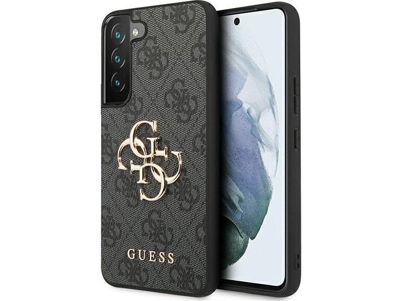 Guess Guhcs23s4gmggr S23 S911 Grau/Grau Hartschalenkoffer 4G Big Metal Logo
