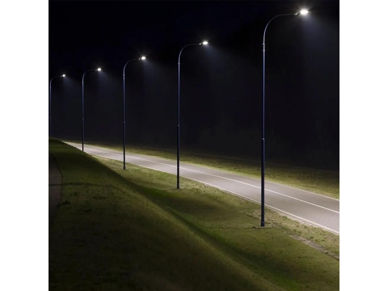 V-Tac 50W LED gadelampe - Samsung LED chip, Ø60mm, IP65, 135lm/w - Dæmpbar : Ikke dæmpbar, Kulør : Kold