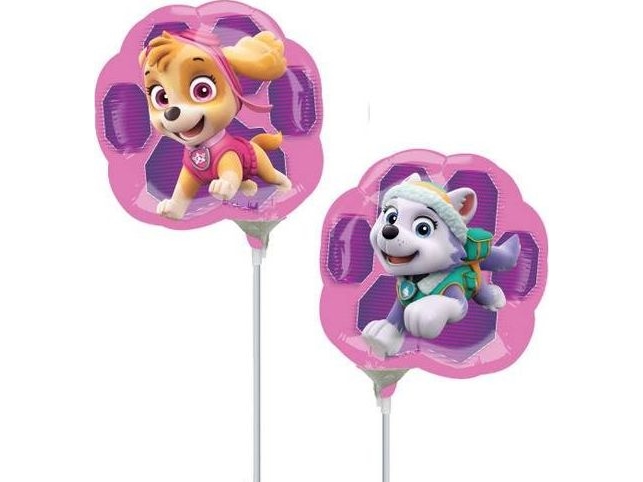 Foil balloon mini shape Psi Patrol Sky&amp Everest PAW PATROL a30 loose 3449602