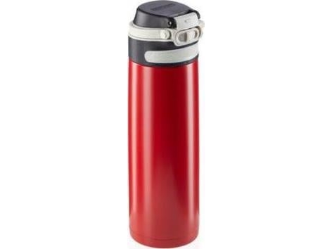 Leifheit 03273, Schwarz, Rot, Edelstahl, Edelstahl, Polypropylen (Pp), Kaffee, Saft, Tee, 6 H