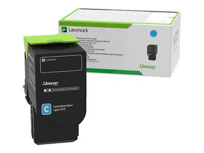 Lexmark - Cyan - Original - Tonerpatron Lccp, Lexmark Corporate - For Lexmark Cs421, Cs521, Cs622, Cx421, Cx522, Cx622, Cx625