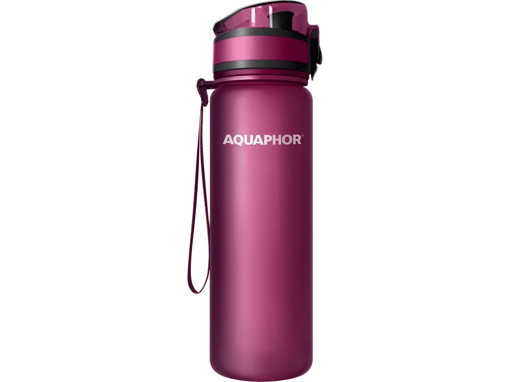 Aquaphor Filtration Bottle Maroon 500 Ml