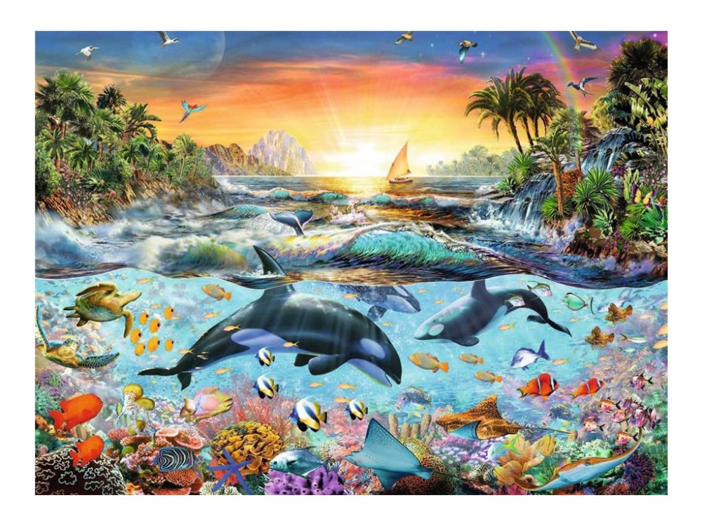 Ravensburger 4005556128044, 200 Stück(E), Tiere, 7 Jahr(E)
