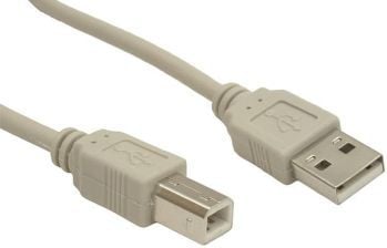Gembird Usb-B Usb-Kabel - 3 M Beige (Ccusb2ambm10)