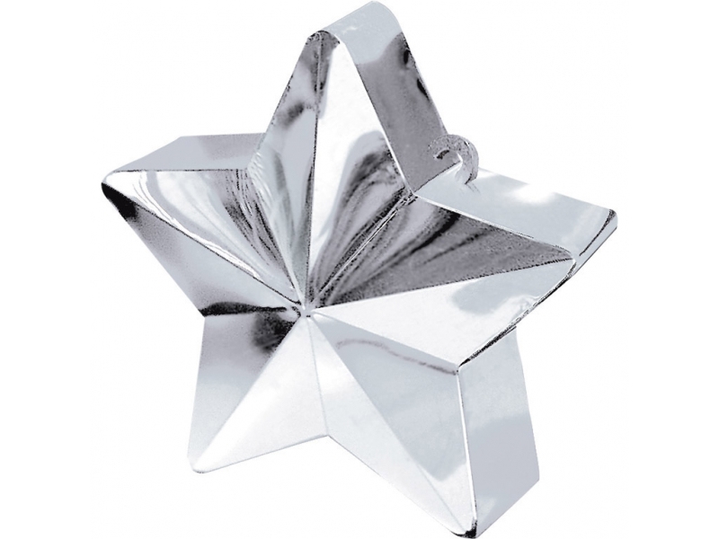 Amscan 117800-18, Leksaksballong, Silver, Star, 1 styck | Skola & Hobby - Festdekorera - Ballonger | GameStuff