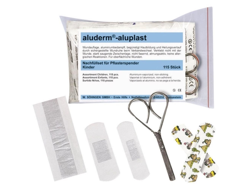 Söhngen Nachfüllset F. Pflasterspender Kinder Komplett 115 Stück (1009924)