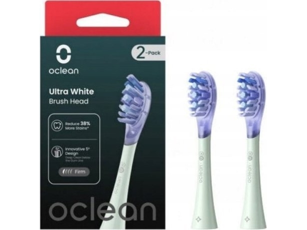 Oclean X Ultra White Bürstenkopf, Grün