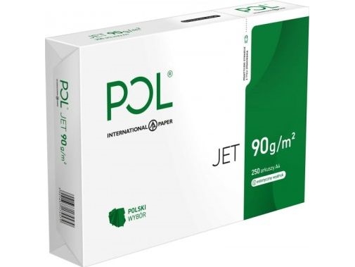 Kopierpapier Pol Jet A4 Klasse A 90 G/M² 250 Blatt