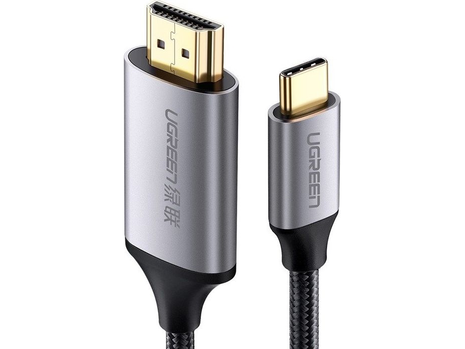 Ugreen 50570, 1,5 M, Usb C, Hdmi Type A (Standard), Hanstik, Hanstik, Lige