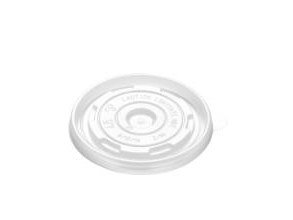 Plastdeckel Rund Ø96xh8 Mm Pp Klar Für Soup-To-Go Pappbecher 25/35/50 Cl, 50 Stk/Pack